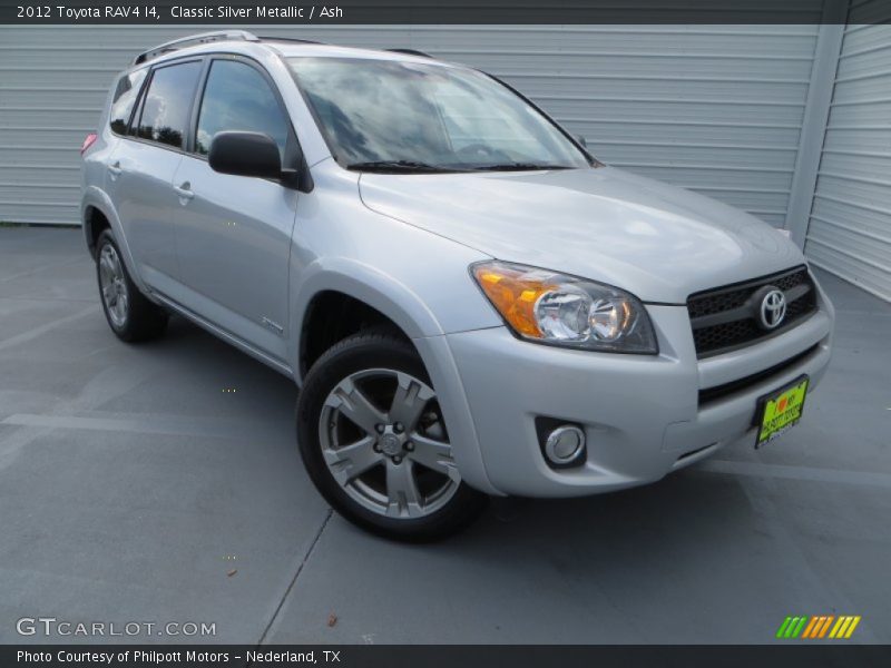 Classic Silver Metallic / Ash 2012 Toyota RAV4 I4