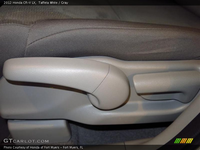 Taffeta White / Gray 2012 Honda CR-V LX