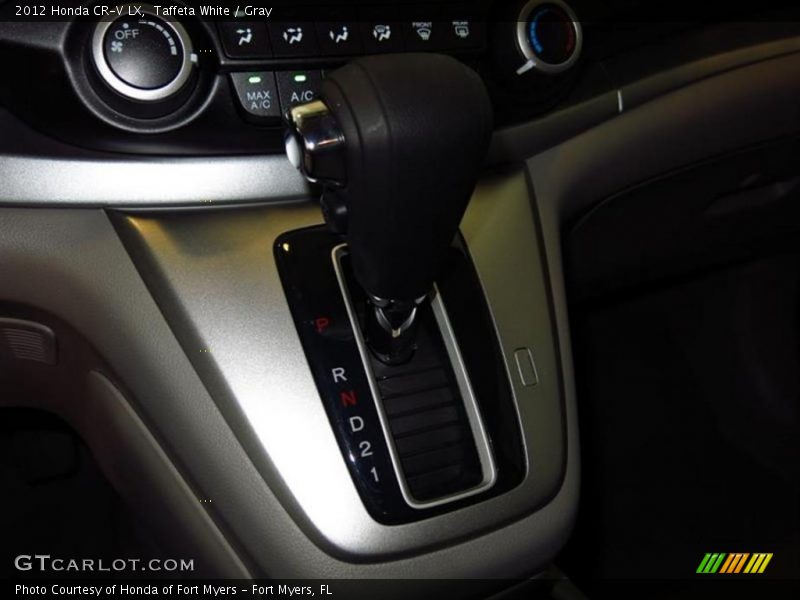 Taffeta White / Gray 2012 Honda CR-V LX