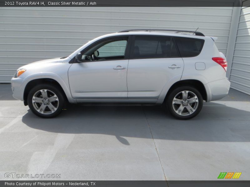 Classic Silver Metallic / Ash 2012 Toyota RAV4 I4
