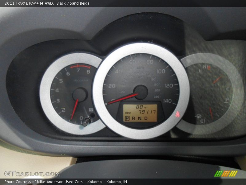 Black / Sand Beige 2011 Toyota RAV4 I4 4WD