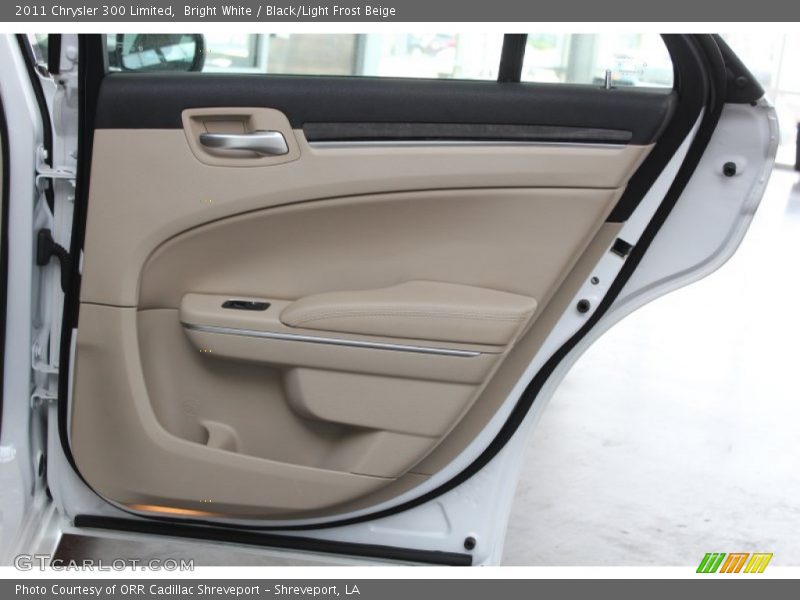 Bright White / Black/Light Frost Beige 2011 Chrysler 300 Limited
