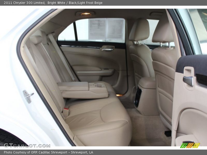 Bright White / Black/Light Frost Beige 2011 Chrysler 300 Limited
