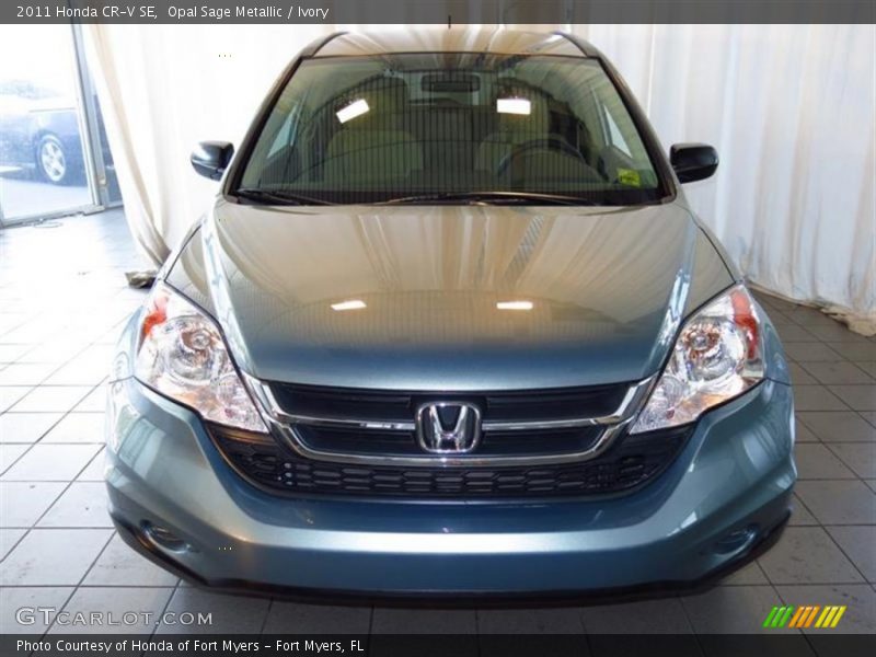 Opal Sage Metallic / Ivory 2011 Honda CR-V SE