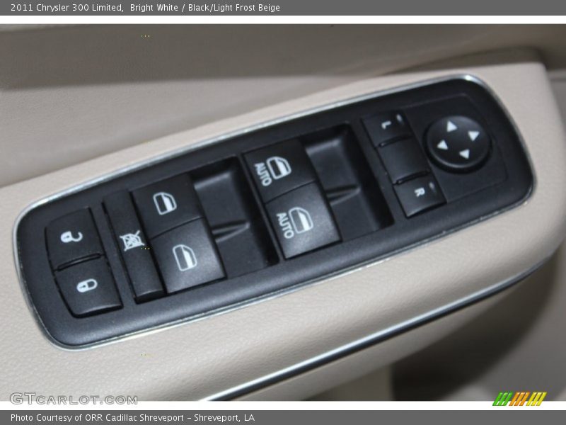 Bright White / Black/Light Frost Beige 2011 Chrysler 300 Limited