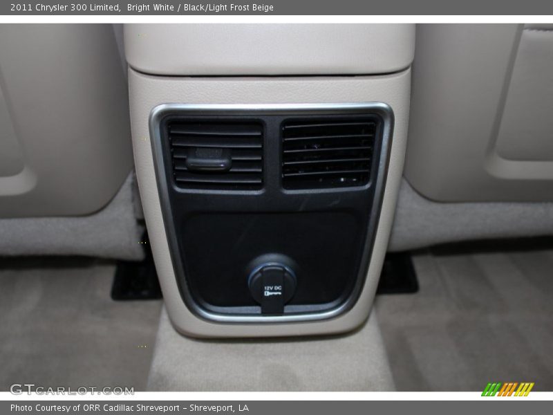 Bright White / Black/Light Frost Beige 2011 Chrysler 300 Limited