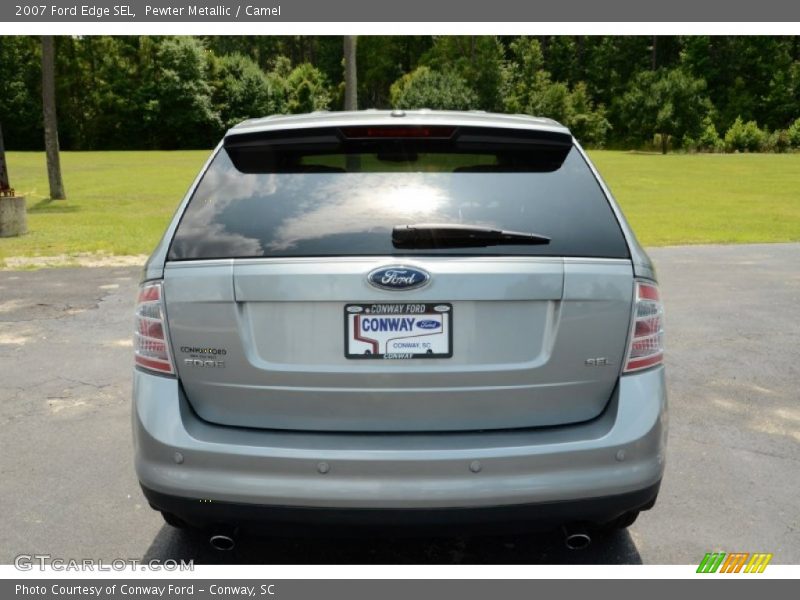 Pewter Metallic / Camel 2007 Ford Edge SEL