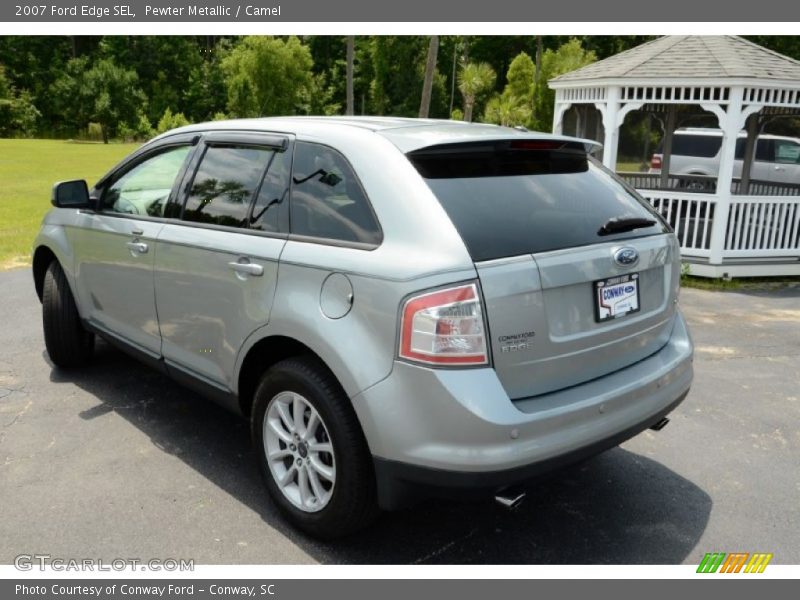 Pewter Metallic / Camel 2007 Ford Edge SEL