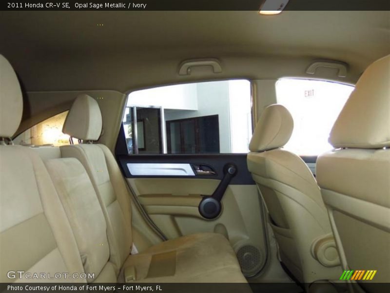 Opal Sage Metallic / Ivory 2011 Honda CR-V SE
