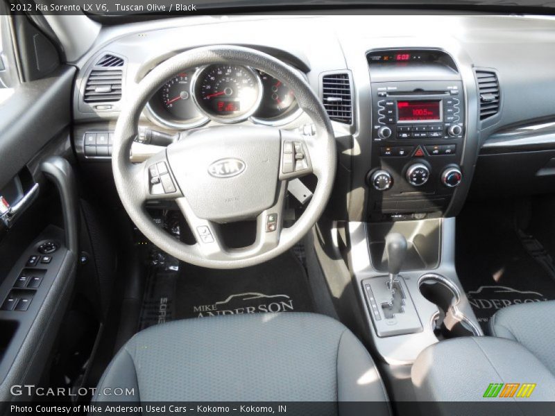 Tuscan Olive / Black 2012 Kia Sorento LX V6