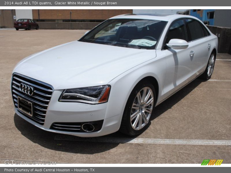 Front 3/4 View of 2014 A8 L TDI quattro