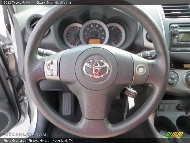 Classic Silver Metallic / Ash 2012 Toyota RAV4 I4