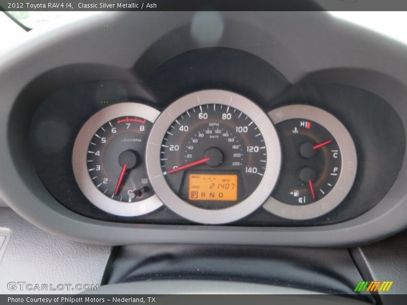 Classic Silver Metallic / Ash 2012 Toyota RAV4 I4