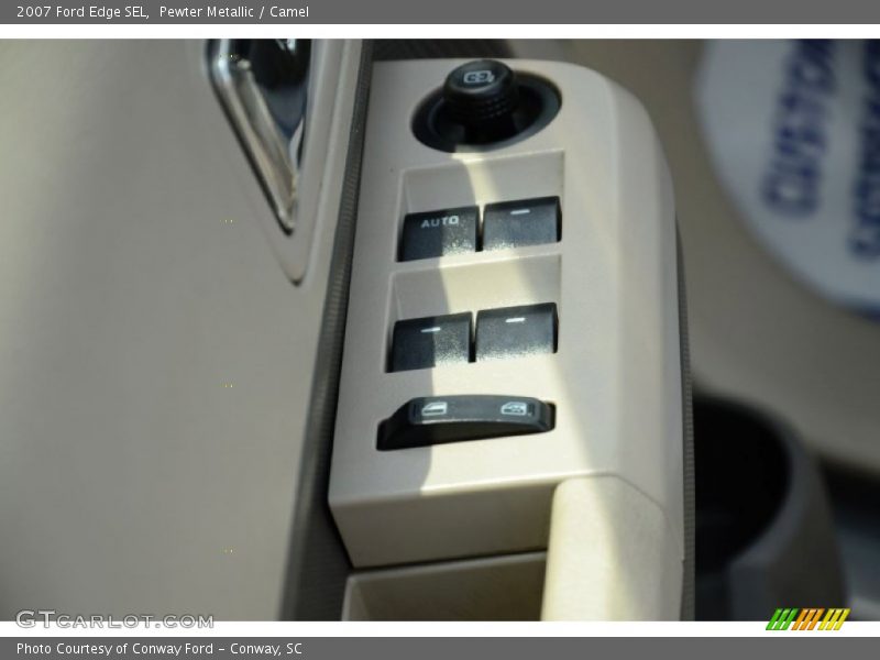 Pewter Metallic / Camel 2007 Ford Edge SEL