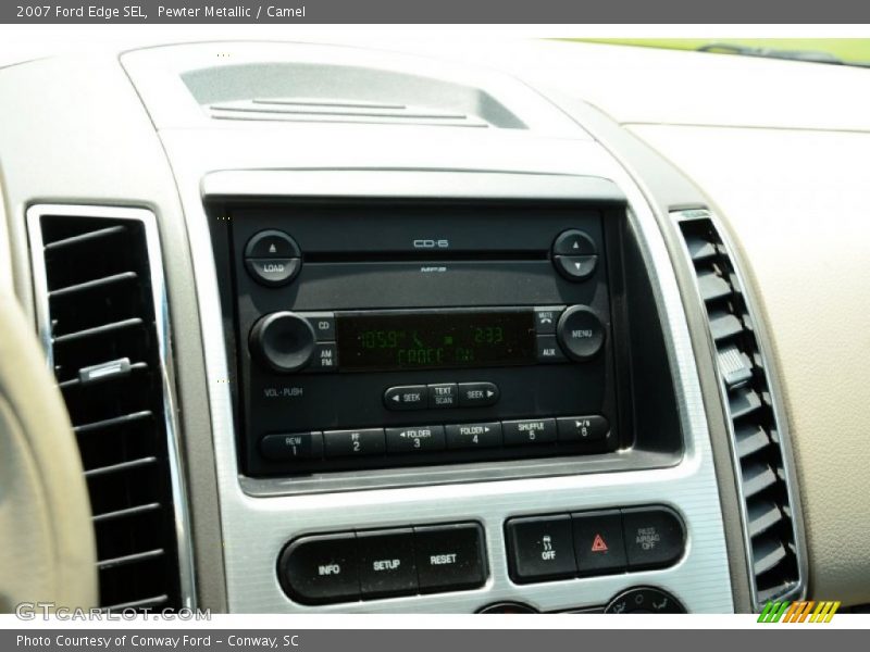 Pewter Metallic / Camel 2007 Ford Edge SEL