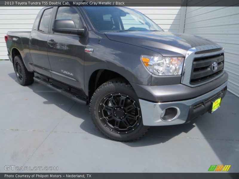 Magnetic Gray Metallic / Black 2013 Toyota Tundra TSS Double Cab