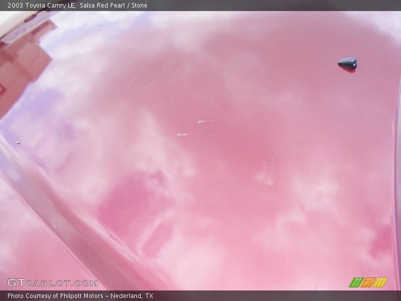 Salsa Red Pearl / Stone 2003 Toyota Camry LE