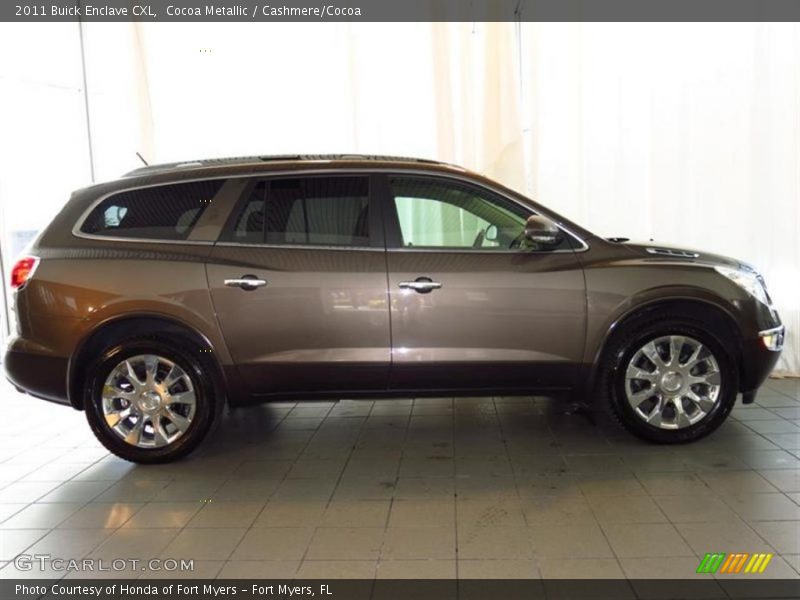Cocoa Metallic / Cashmere/Cocoa 2011 Buick Enclave CXL