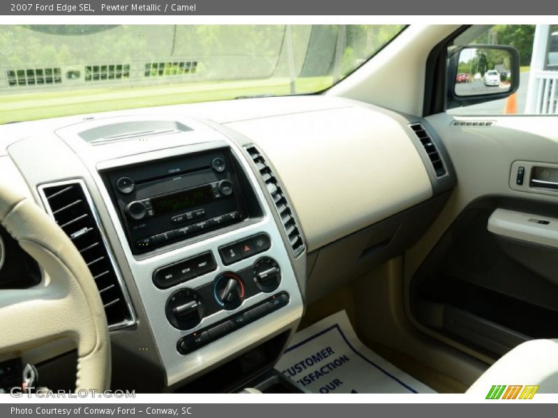 Pewter Metallic / Camel 2007 Ford Edge SEL