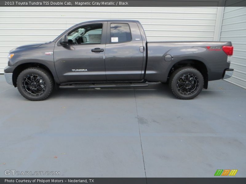 Magnetic Gray Metallic / Black 2013 Toyota Tundra TSS Double Cab