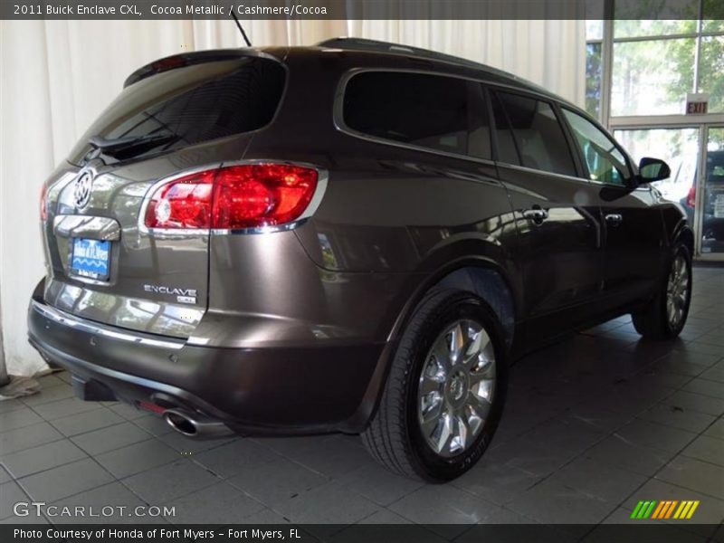 Cocoa Metallic / Cashmere/Cocoa 2011 Buick Enclave CXL