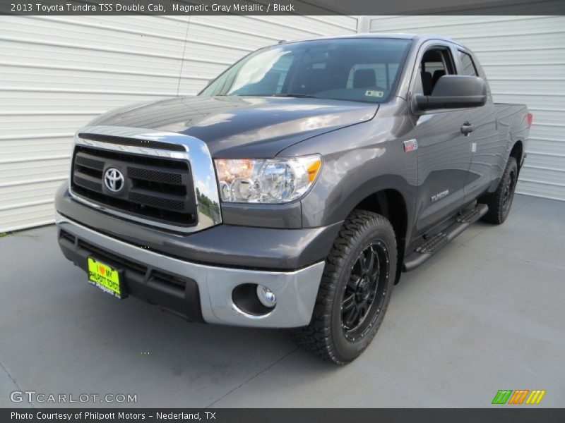 Magnetic Gray Metallic / Black 2013 Toyota Tundra TSS Double Cab