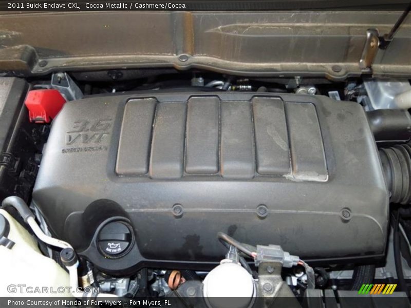 Cocoa Metallic / Cashmere/Cocoa 2011 Buick Enclave CXL