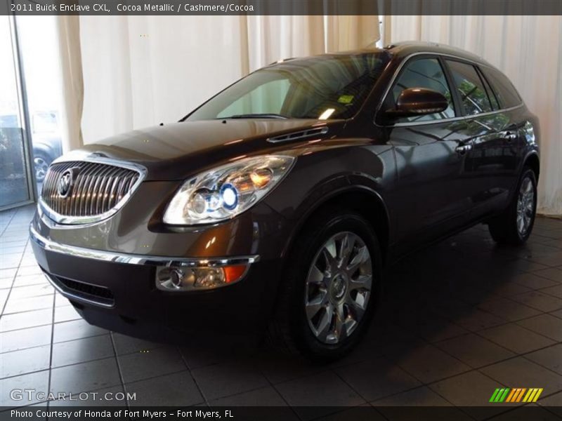 Cocoa Metallic / Cashmere/Cocoa 2011 Buick Enclave CXL