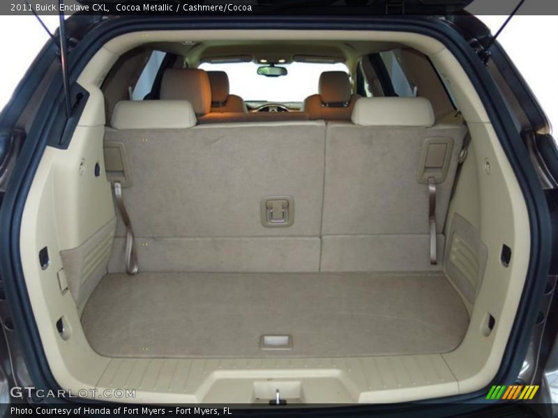 Cocoa Metallic / Cashmere/Cocoa 2011 Buick Enclave CXL