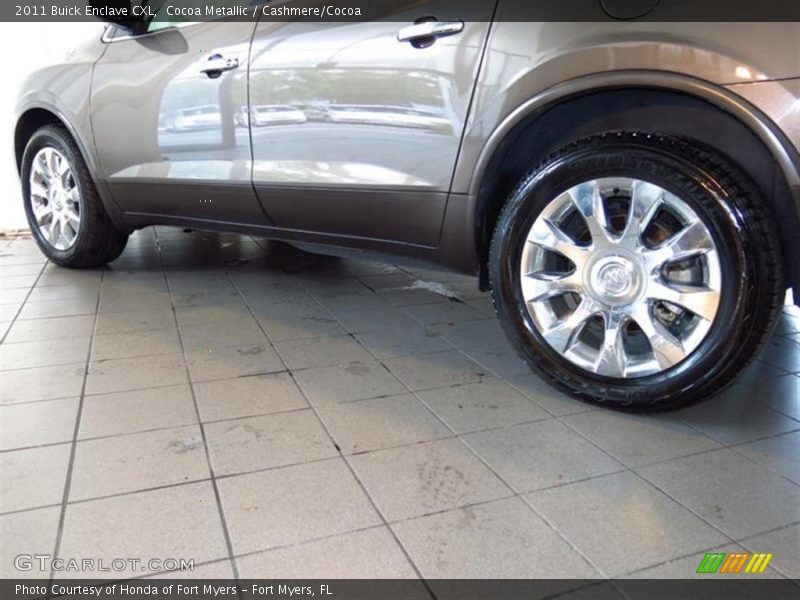 Cocoa Metallic / Cashmere/Cocoa 2011 Buick Enclave CXL