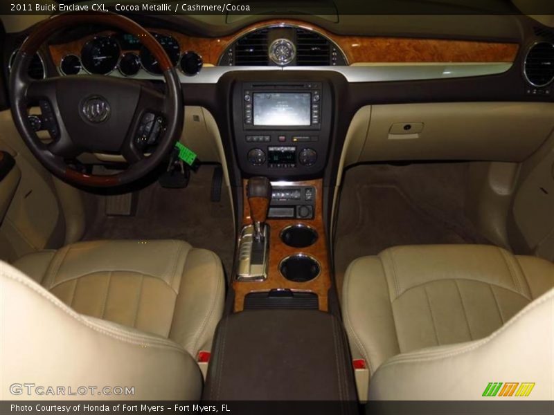 Cocoa Metallic / Cashmere/Cocoa 2011 Buick Enclave CXL