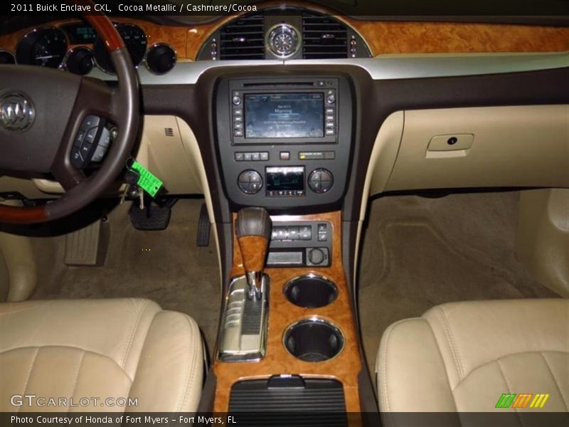Cocoa Metallic / Cashmere/Cocoa 2011 Buick Enclave CXL