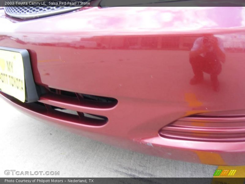 Salsa Red Pearl / Stone 2003 Toyota Camry LE