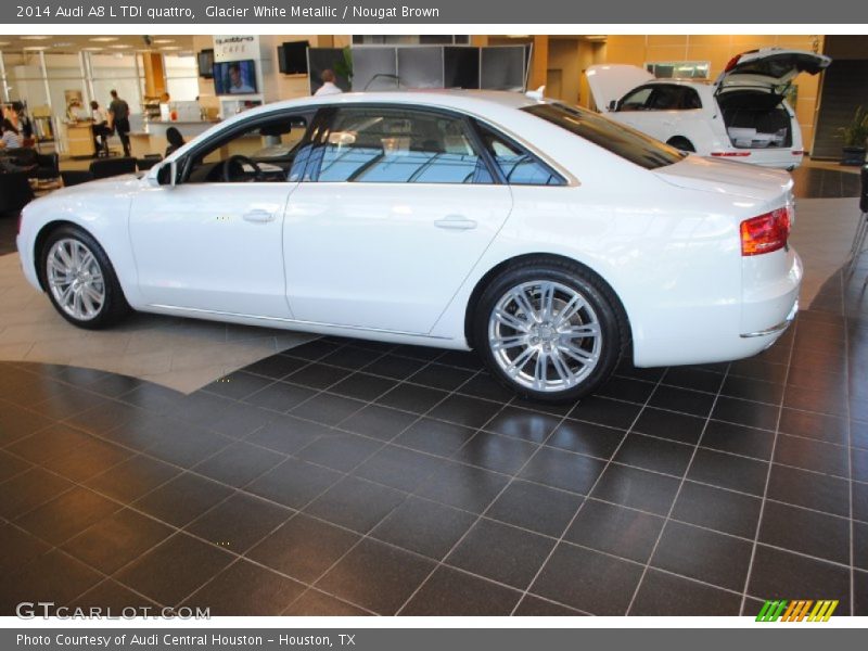  2014 A8 L TDI quattro Glacier White Metallic