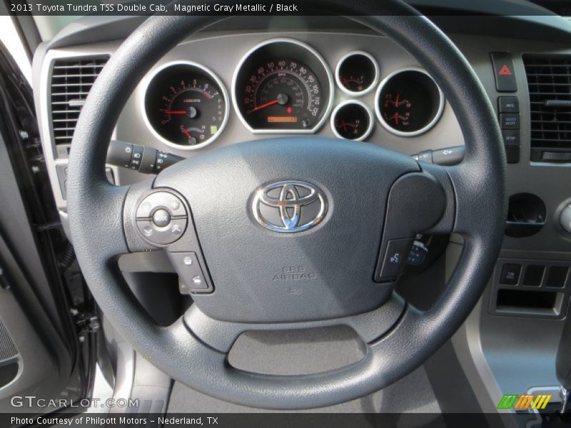 Magnetic Gray Metallic / Black 2013 Toyota Tundra TSS Double Cab