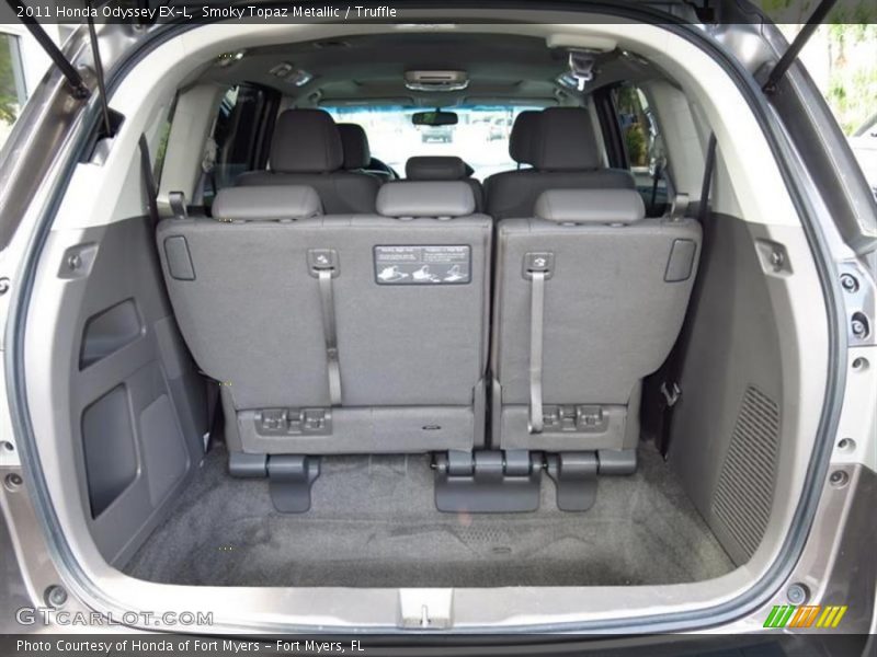 Smoky Topaz Metallic / Truffle 2011 Honda Odyssey EX-L