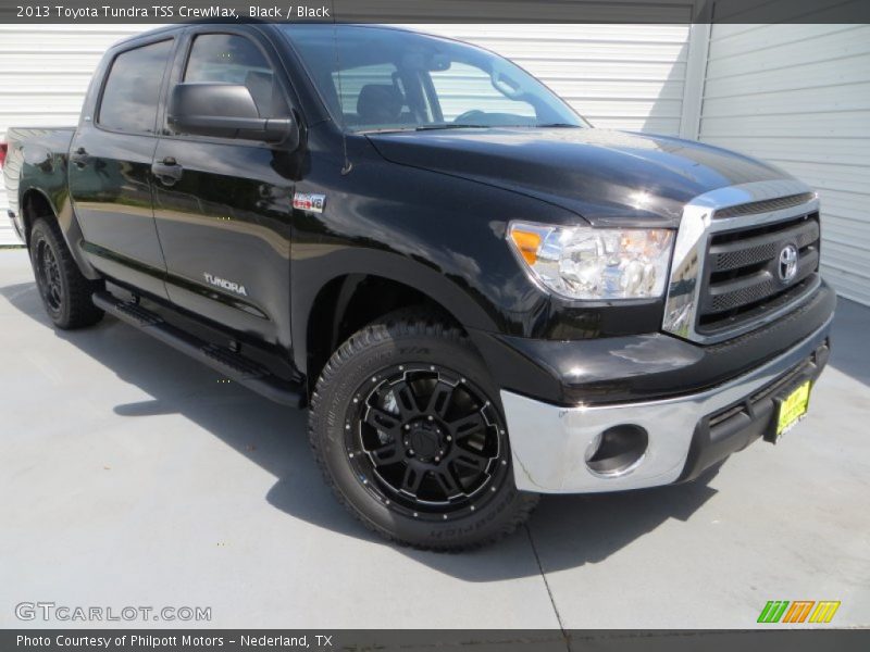 Black / Black 2013 Toyota Tundra TSS CrewMax
