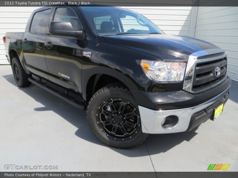 Black / Black 2013 Toyota Tundra TSS CrewMax