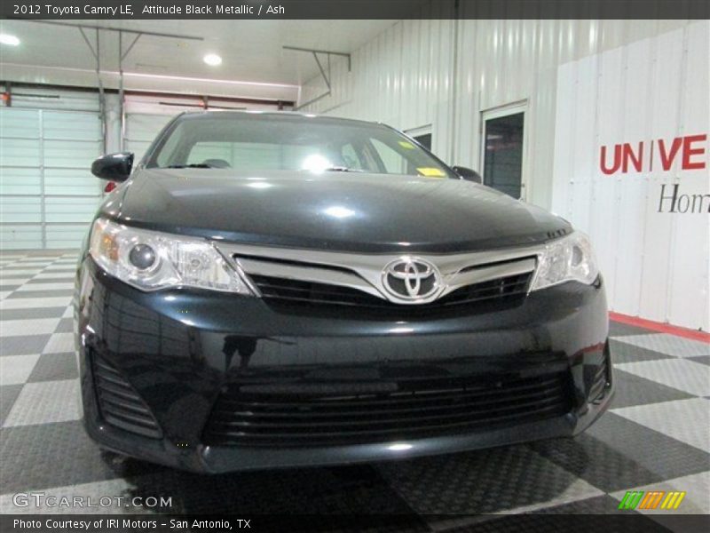 Attitude Black Metallic / Ash 2012 Toyota Camry LE