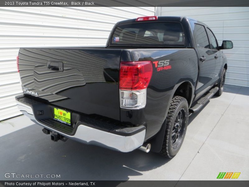 Black / Black 2013 Toyota Tundra TSS CrewMax