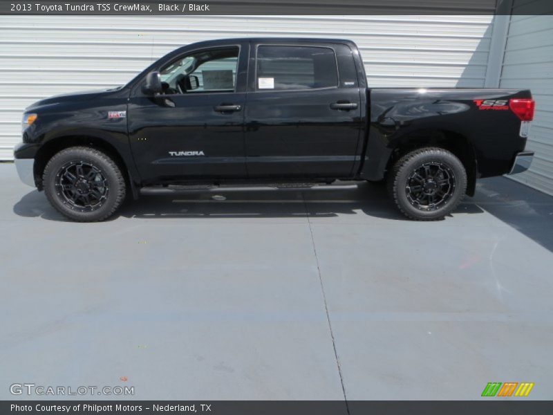 Black / Black 2013 Toyota Tundra TSS CrewMax