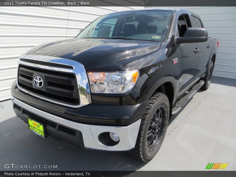 Black / Black 2013 Toyota Tundra TSS CrewMax