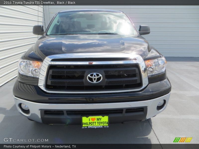 Black / Black 2013 Toyota Tundra TSS CrewMax