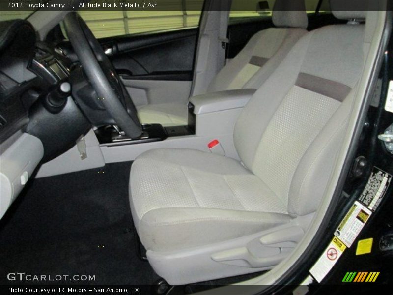 Attitude Black Metallic / Ash 2012 Toyota Camry LE