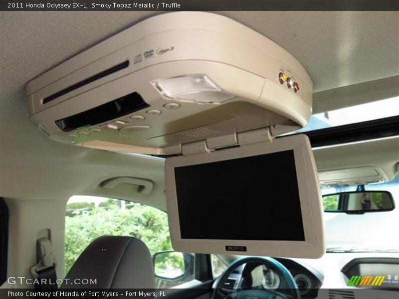 Smoky Topaz Metallic / Truffle 2011 Honda Odyssey EX-L