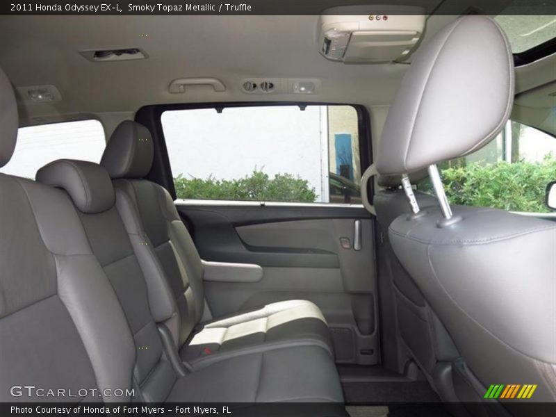 Smoky Topaz Metallic / Truffle 2011 Honda Odyssey EX-L