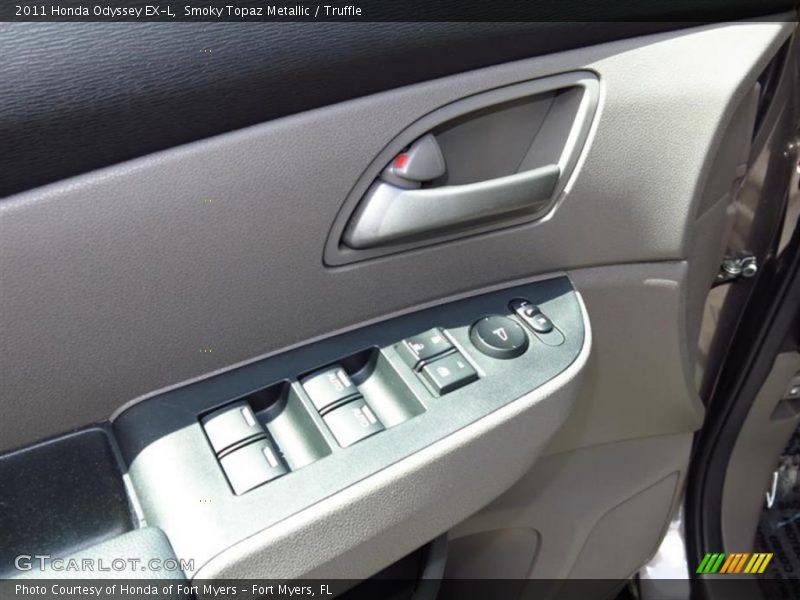 Smoky Topaz Metallic / Truffle 2011 Honda Odyssey EX-L
