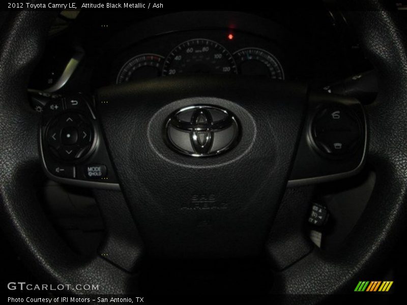 Attitude Black Metallic / Ash 2012 Toyota Camry LE