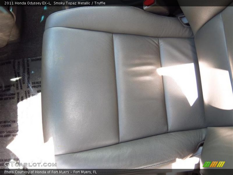 Smoky Topaz Metallic / Truffle 2011 Honda Odyssey EX-L