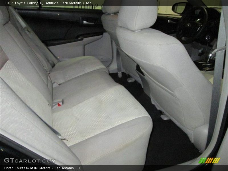 Attitude Black Metallic / Ash 2012 Toyota Camry LE